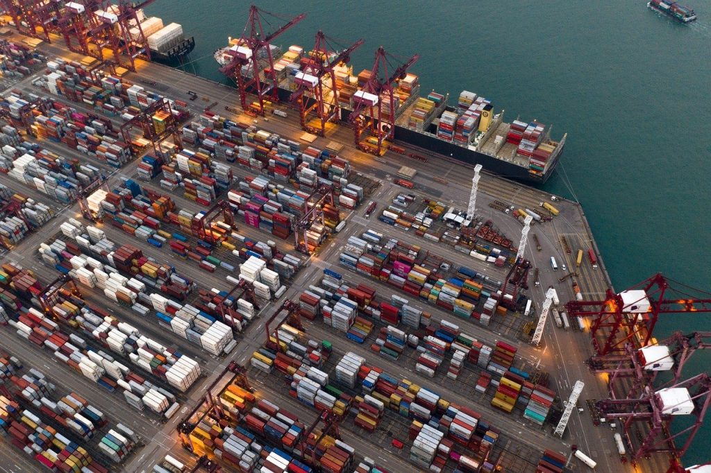 container, terminal, port